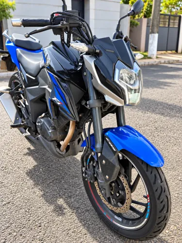 ? HAOJUE DR 160 - 2025 | PRETA E AZUL