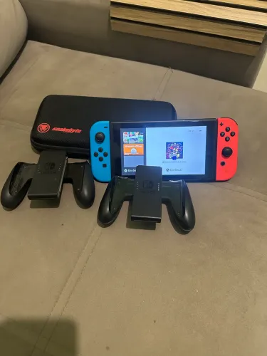 Nintendo Switch Completo - Estado de Novo!