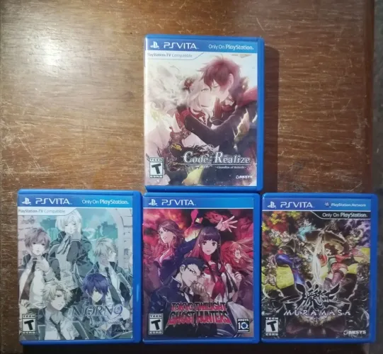 Lote 4 Jogos PS Vita Originais - Entrego em Mãos em Bayeux