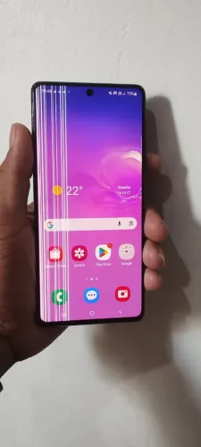 Celular Samsung S10 lite 128GB de memória 6 de RAM quebra galho todo original.