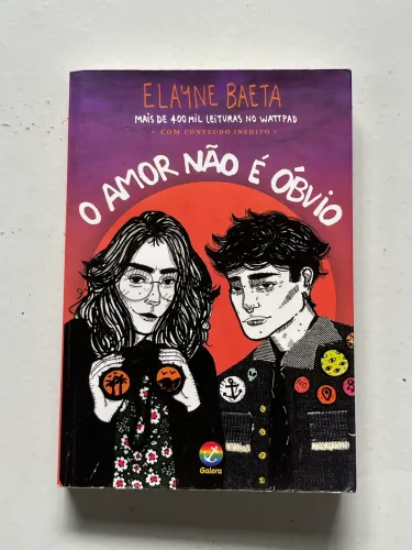 Livro O Amor Não é Obvio