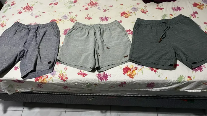 Bermuda de Linho Masculina