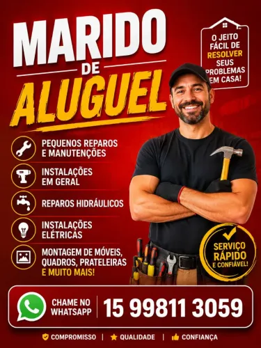 MARIDO DE ALUGUEL - CONSERTA TUDO