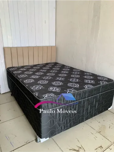 Cama box casal molas ensacadas