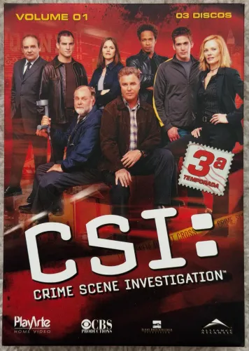 DVD CSI 3ª temporada volume 1 (3 discos)