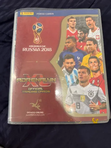 Porta cards fifa completo copa Rússia 2018