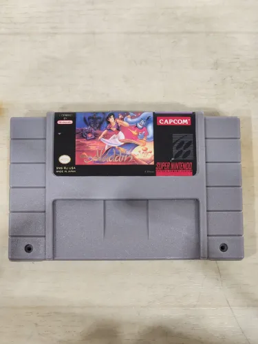 Cartucho paralelo de super nintendo Aladdin