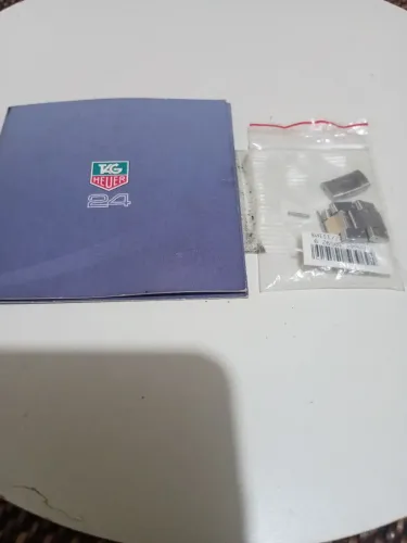 KIT ORIGINAL TAG Heuer 24 -Manual+ CD + Elos Extras pra Pulseira