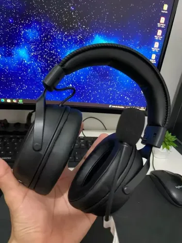 Headset Gamer MCHOSE V9 Pro Tri-Mode Bateria dura mais de duas Semanas NOVO