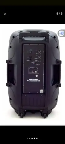 Caixa de som amplificada 