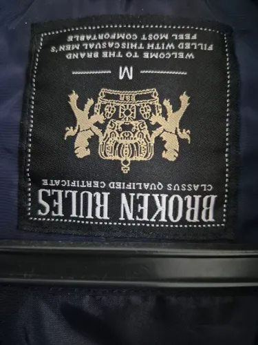 Colete de inverno masculino