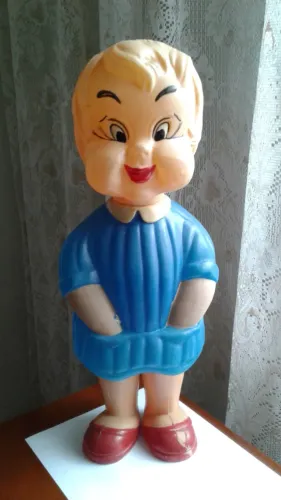 Boneca antiga Aninha da Trol Turma da Luluzinha Anos 60