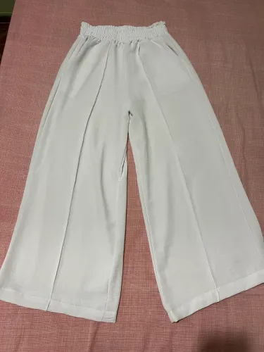 Calça pantalona duna branca