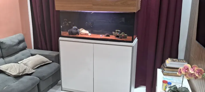 Aquário completo (120x50x45)com Samp.