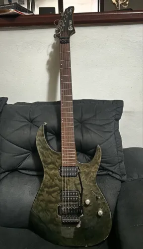 Guitarra Crafter Signature Gustavo Guerra, Captadores Dimarzio Super Distortion
