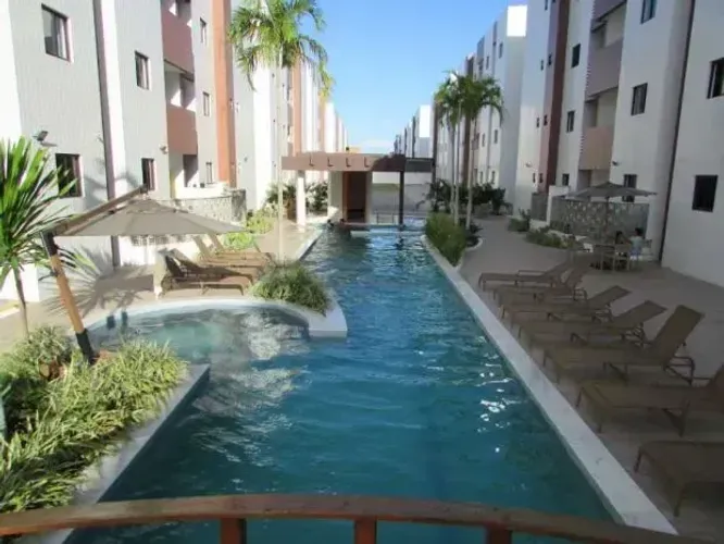 Apto para alugar no Geisel, Pinheiros do Sul I, 2 quartos s/1 suíte, 59 mts, área de lazer