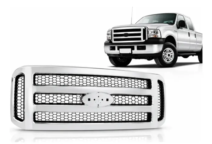 Grade f250 e tenho pára-choque mais soleiras