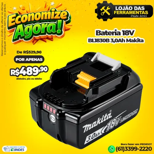 Bateria 18V BL1830B 3,0Ah Makita