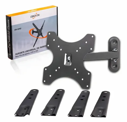 Suporte Tv Articulado Parede 17 a 60 Poleg Universal
