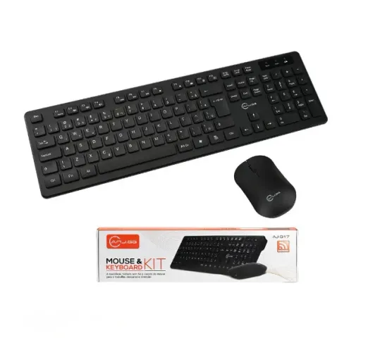 Kit Teclado Com Mouse Sem Fio ANJ.GG