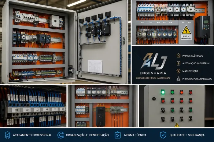 Montagem de Painéis Elétricos Profissionais | Comando, Automação, CLP e QDC