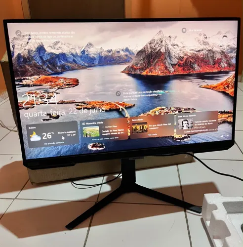 Monitor de jogos Samsung Odyssey G4 FHD 25 com 240hz e 1