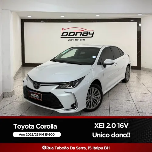 Toyota Corolla XEI 2.0 Flex 16V Aut. 2025