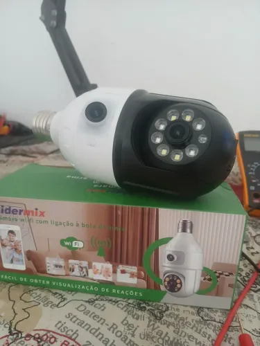 Vendo câmera ip 2 em 1/ imagem colorido a noite
