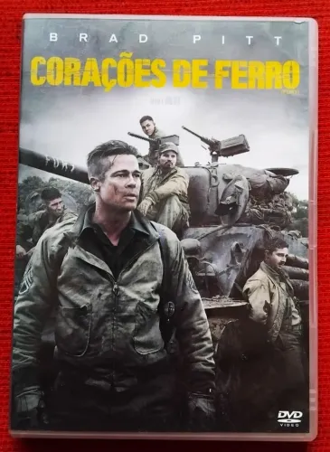 DVD Filme corações de Ferro (midia em bom estado)