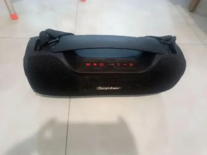 Caixa som boom box Bomberbass