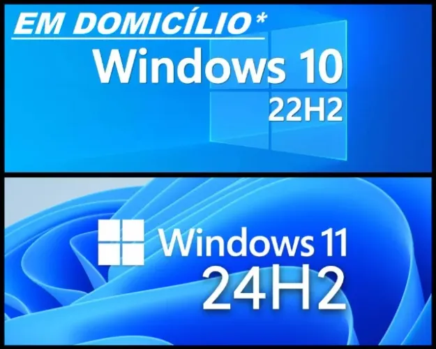Montagem | Manutenção de computadores e instalação do Windows (em domicílio)*