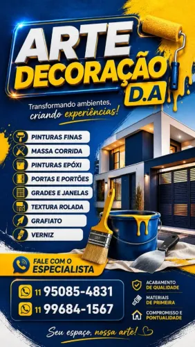 ART DECORAÇÃO D.A PINTURAS E REFORMAS