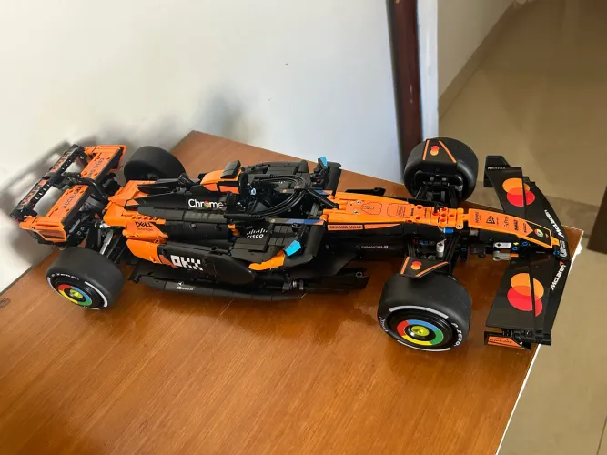 Carro F1 Mclaren 1675 Peças Bloco de Montar