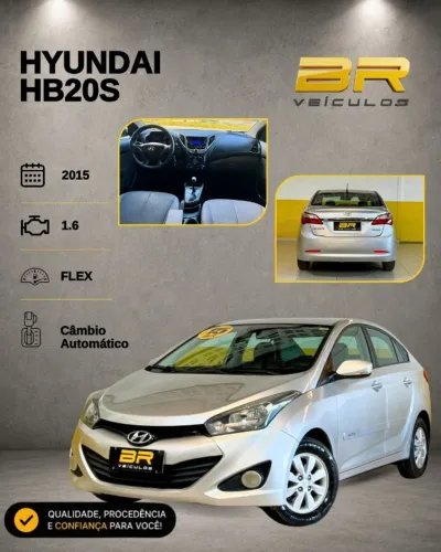 Hyundai HB20S C.style/c.plus1.6 Flex 16V Aut. 4P 2015