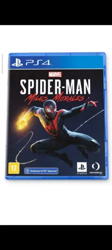Spider-Man Miles Morales PS4 Original - Com Upgrade PS5