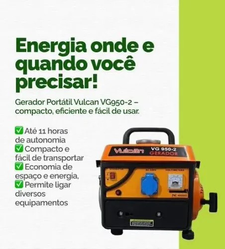Vendo vulcan vg 950 1 com a Caixa