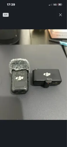 Sistema Microfone DJI Mic 2 Wireless Transmissor e Receptor