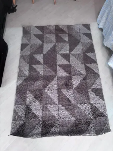 Tapete estampado vários tons de cinza