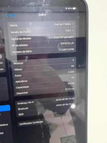 iPad 10 64 GB