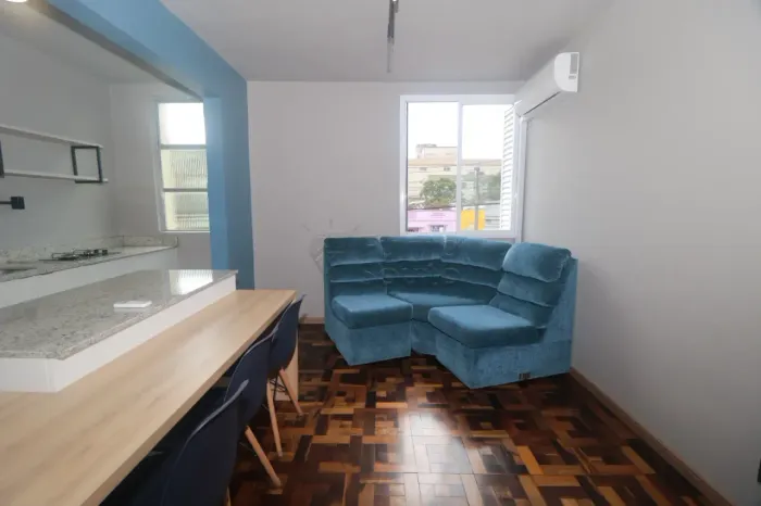 Apartamento Mobiliado de 1 Dormitório para Locação