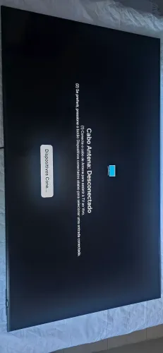 TV Samsung 4K 50" Q60C - Tela tremendo