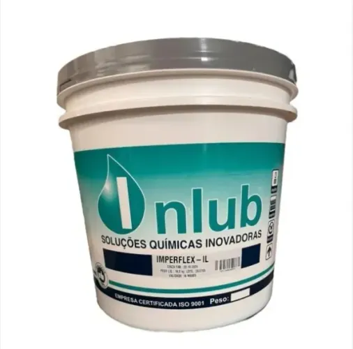 Manta Líquida Impermeabilizante Imperflex-il Inlub Cinza 18k