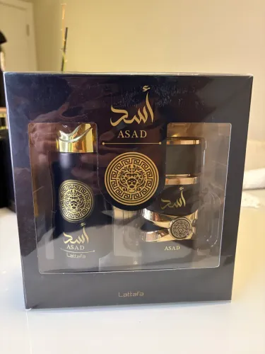 Set De Regalo Perfume Lattafa Asad 100ml Eau De Parfum + Spr