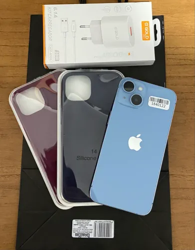 iPhone 14 128GB Nota e Acessórios 