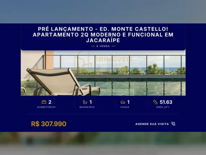 Invista no Futuro: Apartamento 2Q em Conjunto Jacaraípe, Serra!