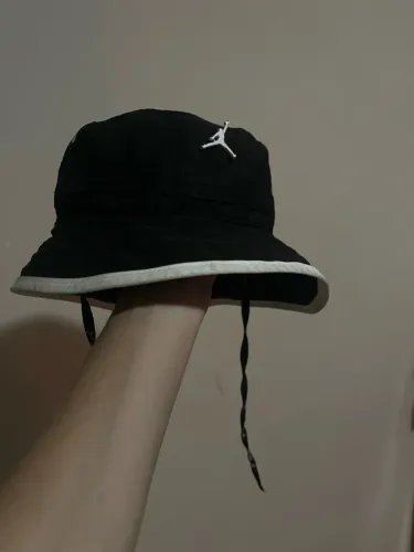 chapéu bucket preto air jordan
