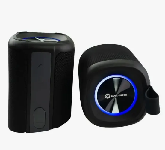 CAIXA DE SOM GOLDEN TEC puco uso, dual