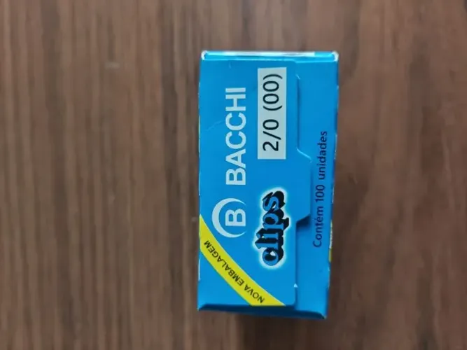 Clips Aço Galvanizado Premium N° 2/0 (00) - Bacchi