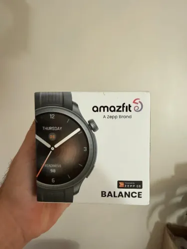 Smartwatch Amazfit Balance - Sensor de Bioimpedância 6 meses de uso sempre com película