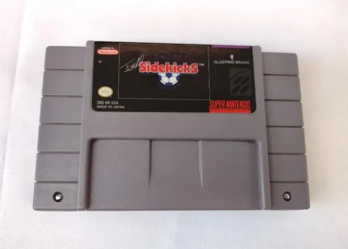 Tony Meolas Sidekicks Soccer - Original Para Super Nintendo
